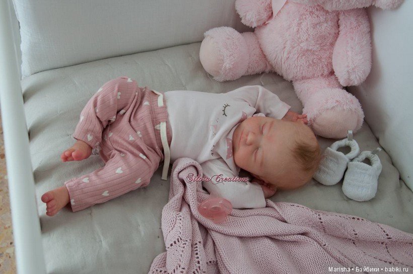 Realborn June asleep, Bountiful Baby, прототип мастера Silvia Ezquerra (фото 6)