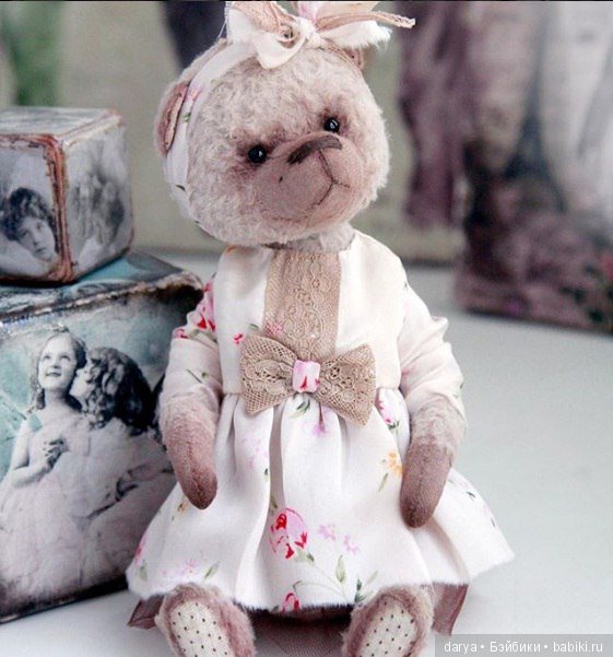 Мишка тедди, авторская выкройка Натальи Бухариной