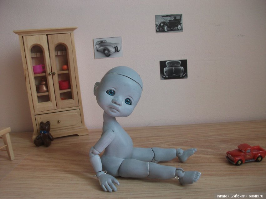 Процесс — Авторские шарнирные куклы своими руками: лепка (фото 5)