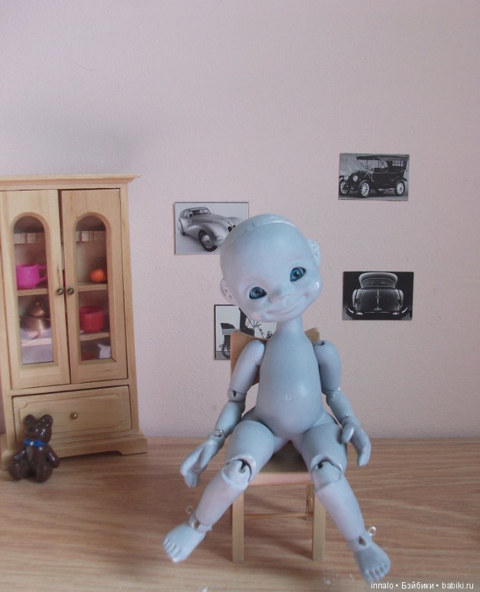 Процесс — Авторские шарнирные куклы своими руками: лепка (фото 6)