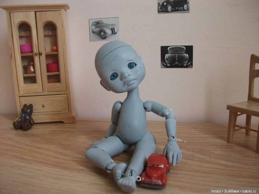 Процесс — Авторские шарнирные куклы своими руками: лепка (фото 3)