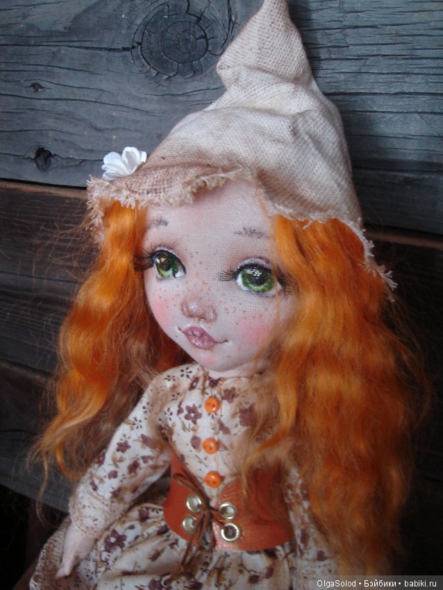 Еще одна ведьмочка Элли — Авторские текстильные куклы: Вальдорфские (фото 2)
