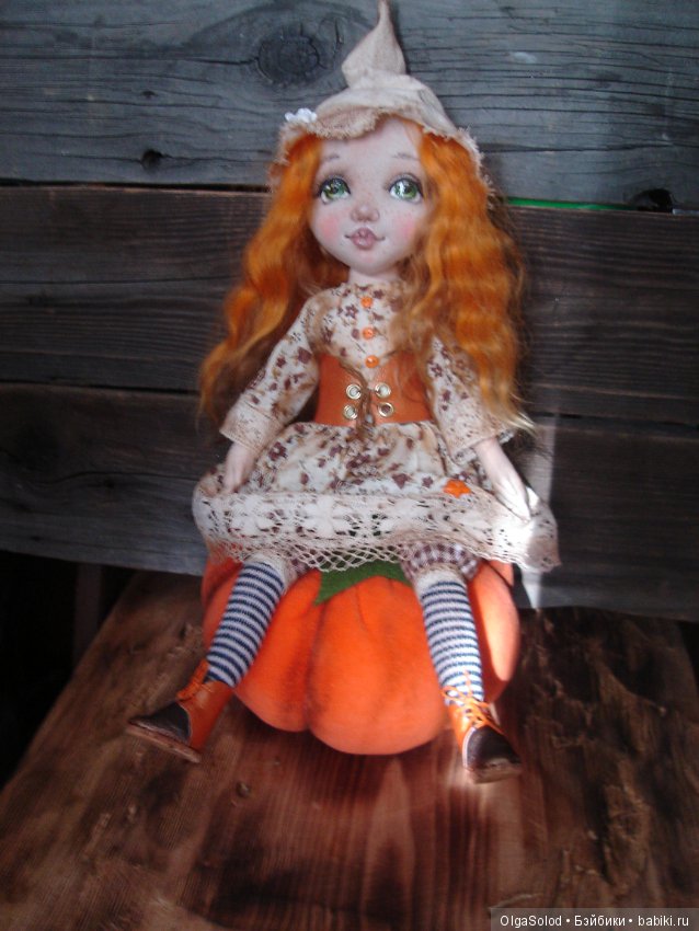 Еще одна ведьмочка Элли — Авторские текстильные куклы: Вальдорфские