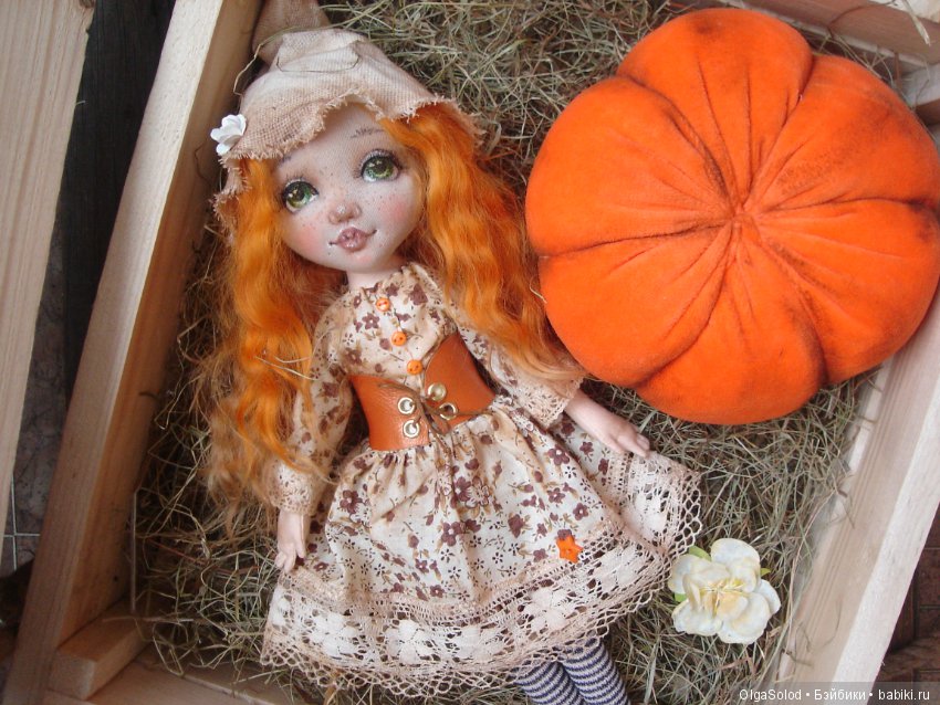 Еще одна ведьмочка Элли — Авторские текстильные куклы: Вальдорфские (фото 4)