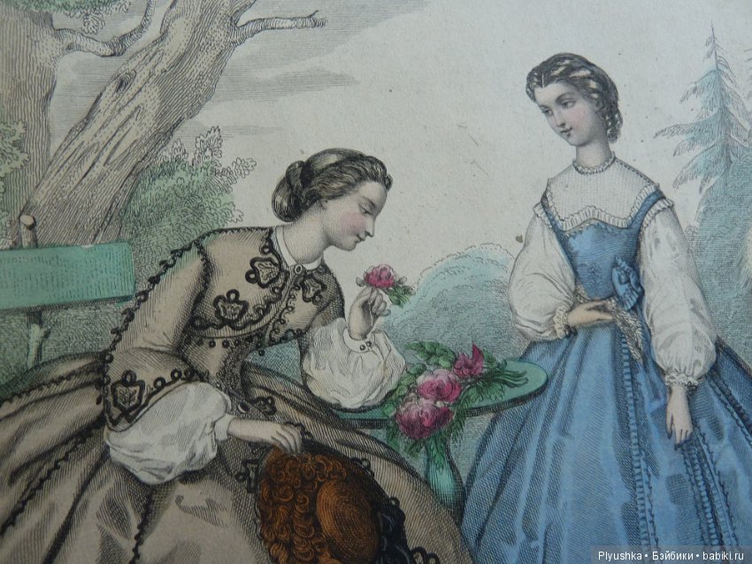 Журнал "La Mode illustree" начала 20-го века и приложения к нему