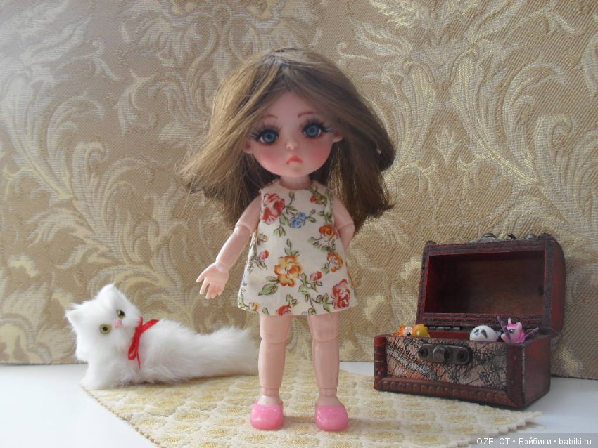Кнопка -моя переделочка куколки Baboliy (фото 2)