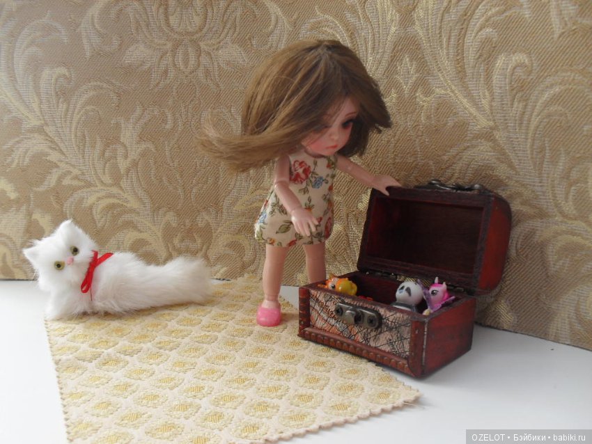 Кнопка -моя переделочка куколки Baboliy (фото 3)