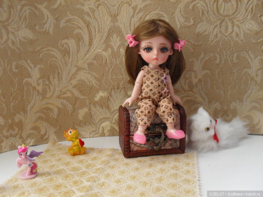 Кнопка -моя переделочка куколки Baboliy (фото 6)