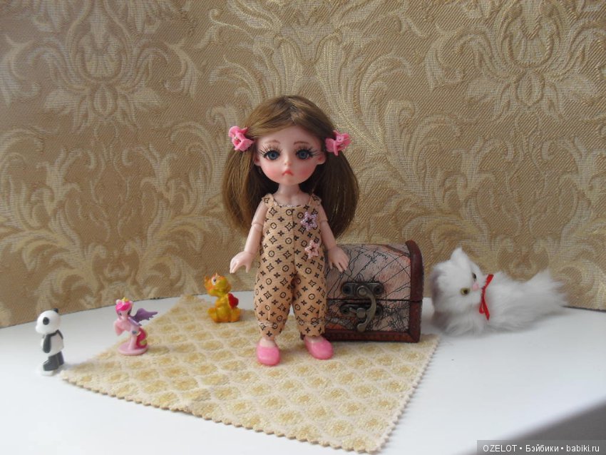 Кнопка -моя переделочка куколки Baboliy (фото 5)