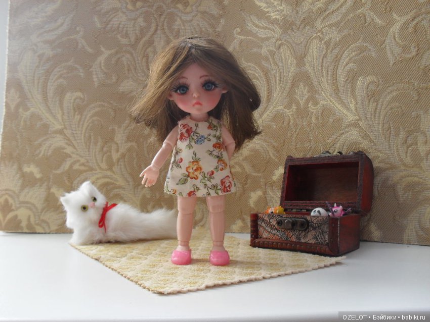 Кнопка -моя переделочка куколки Baboliy (фото 4)