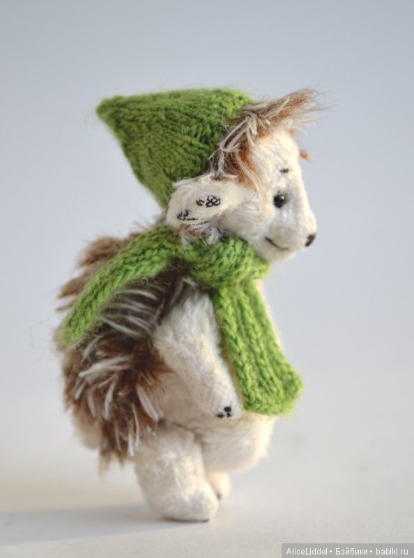 Ёжик пришёл — Авторские игрушки ручной работы: Тедди (фото 4)