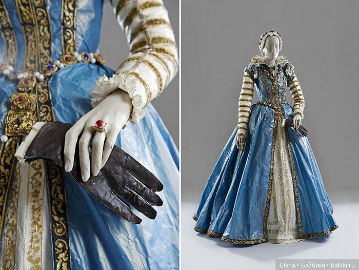 Шикарные средневековые наряды из бумаги. Творчество Изабель де Боршграв (фото 5)