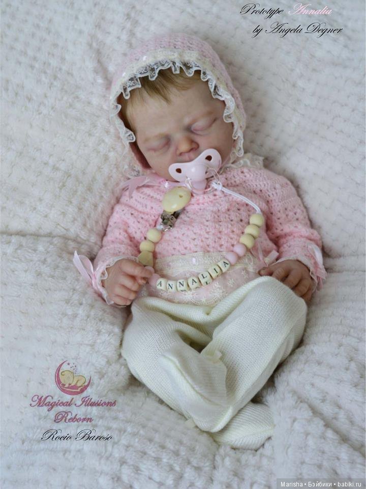Молд для куклы реборн Annalia, скульптор Angela Degner