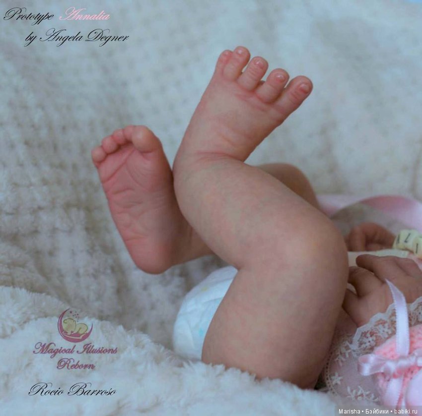 Молд для куклы реборн Annalia, скульптор Angela Degner