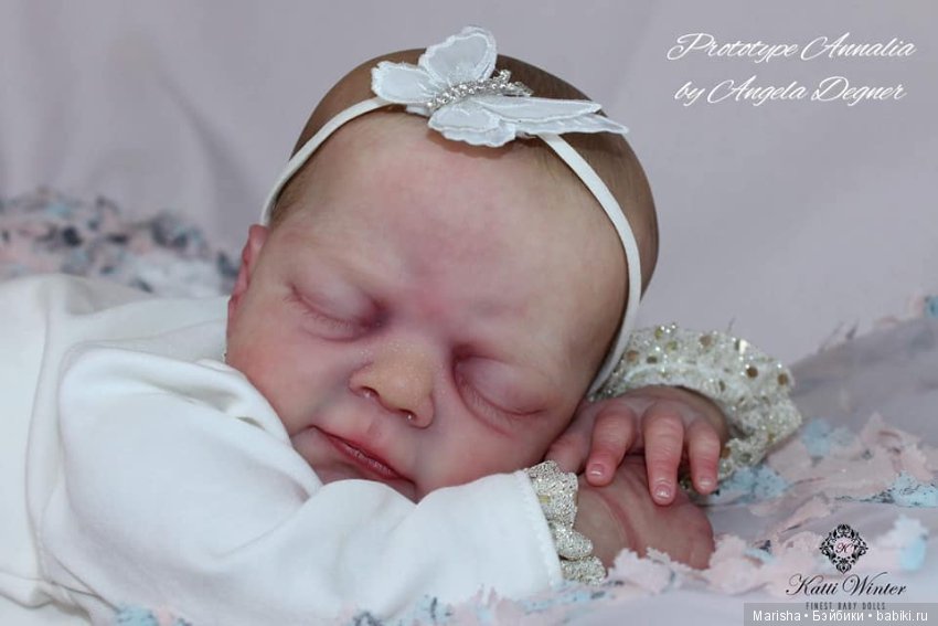 Молд для куклы реборн Annalia, скульптор Angela Degner