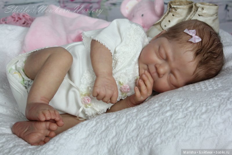 Молд для куклы реборн Annalia, скульптор Angela Degner (фото 8)