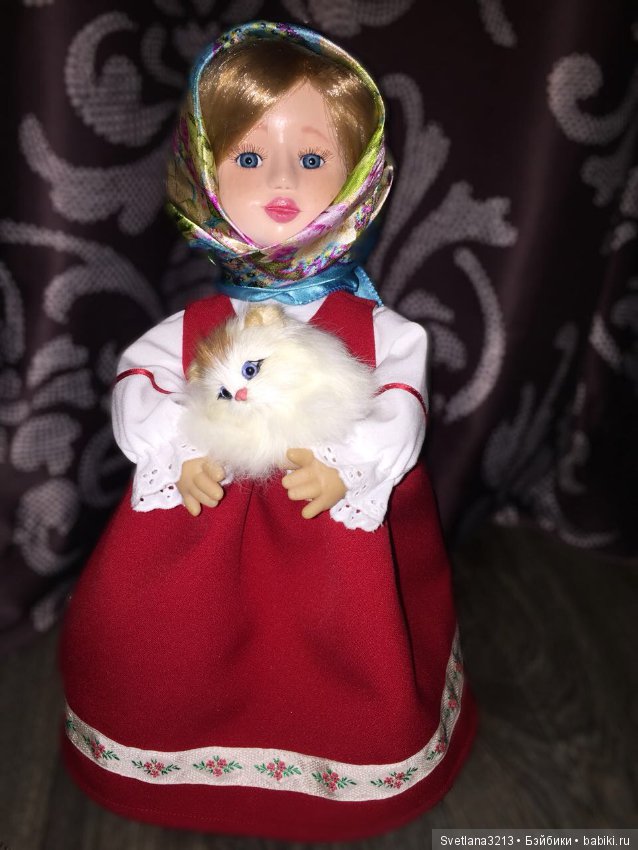 Кукла после реставрации — Реставрация и преображение кукол: ремонт (фото 3)