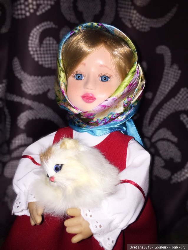 Кукла после реставрации — Реставрация и преображение кукол: ремонт (фото 2)
