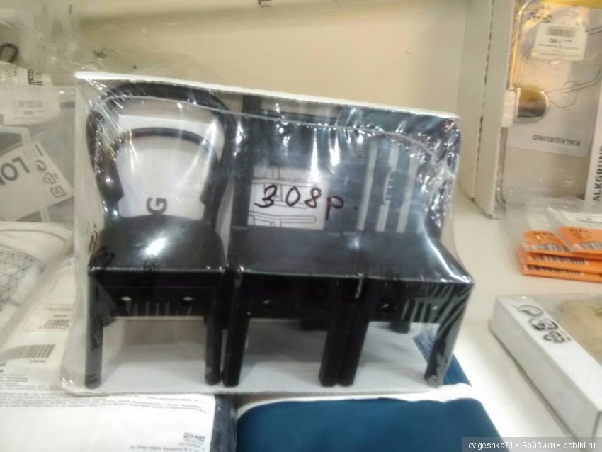 Стулья из ИКЕА — Коллекционные игрушки и фигурки: Lego