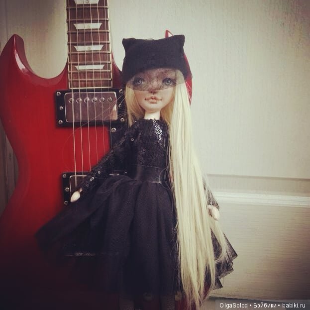 Стильная Моника — Авторские текстильные куклы: Вальдорфские (фото 6)