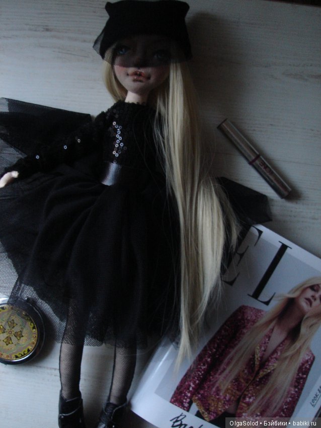 Стильная Моника — Авторские текстильные куклы: Вальдорфские (фото 7)