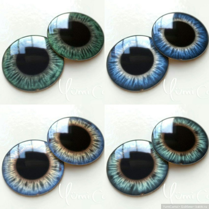 Новые дизайны глаз для кукол Блайз