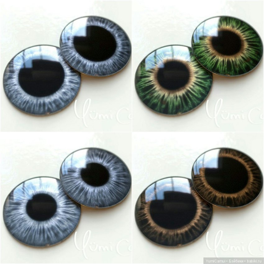 Новые дизайны глаз для кукол Блайз