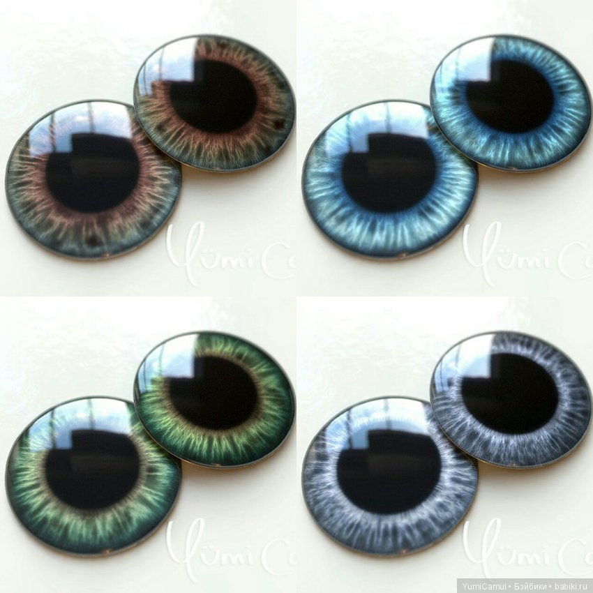 Новые дизайны глаз для кукол Блайз