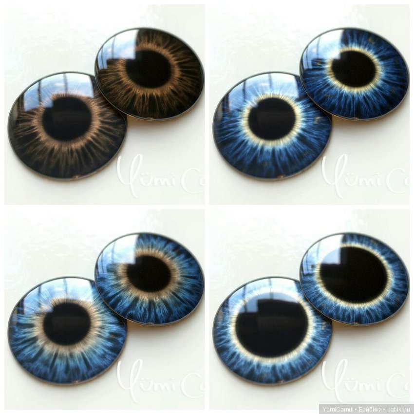 Новые дизайны глаз для кукол Блайз