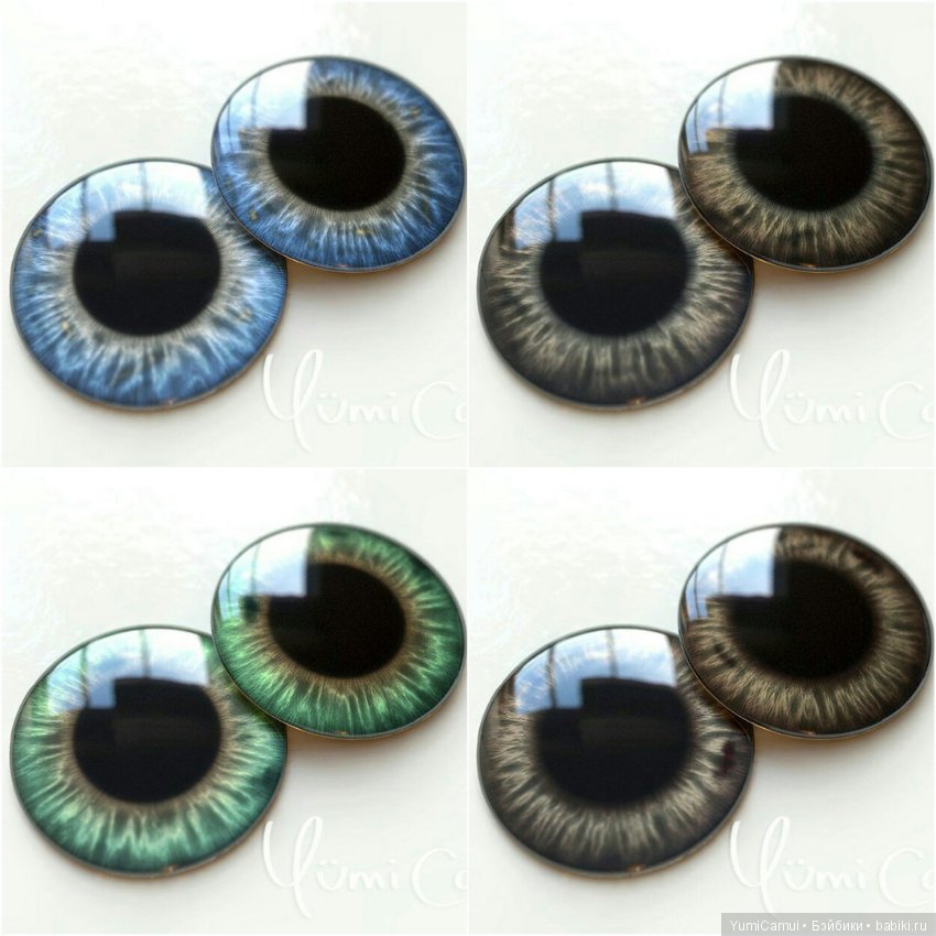 Новые дизайны глаз для кукол Блайз