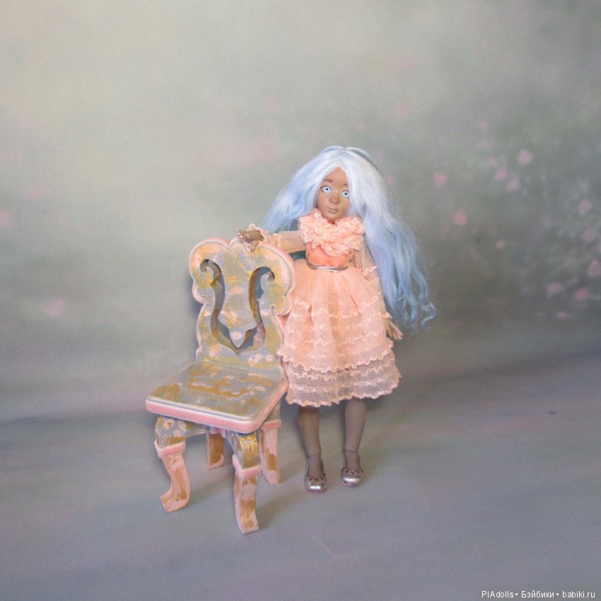 "Pearl" мулаточка 22 см — Авторские шарнирные куклы своими руками: лепка (фото 2)