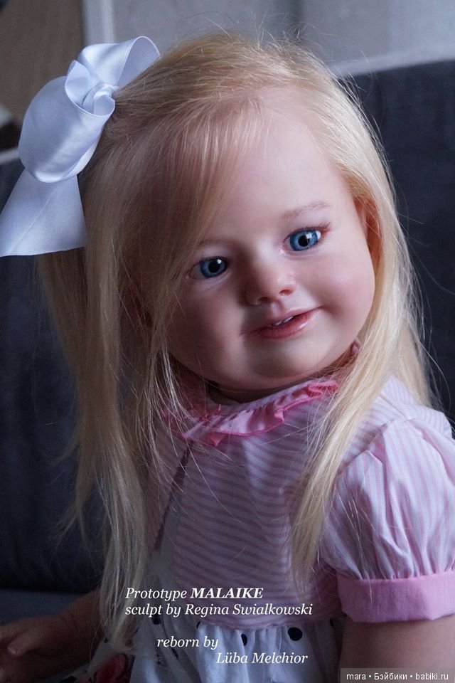 Кукла реборн, молд Malaike скульптора Regina Swialkowski (фото 3)