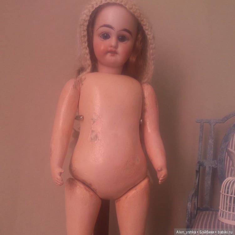 Кукла Bleuette — Редкие антикварные куклы и реплики: воск (фото 5)