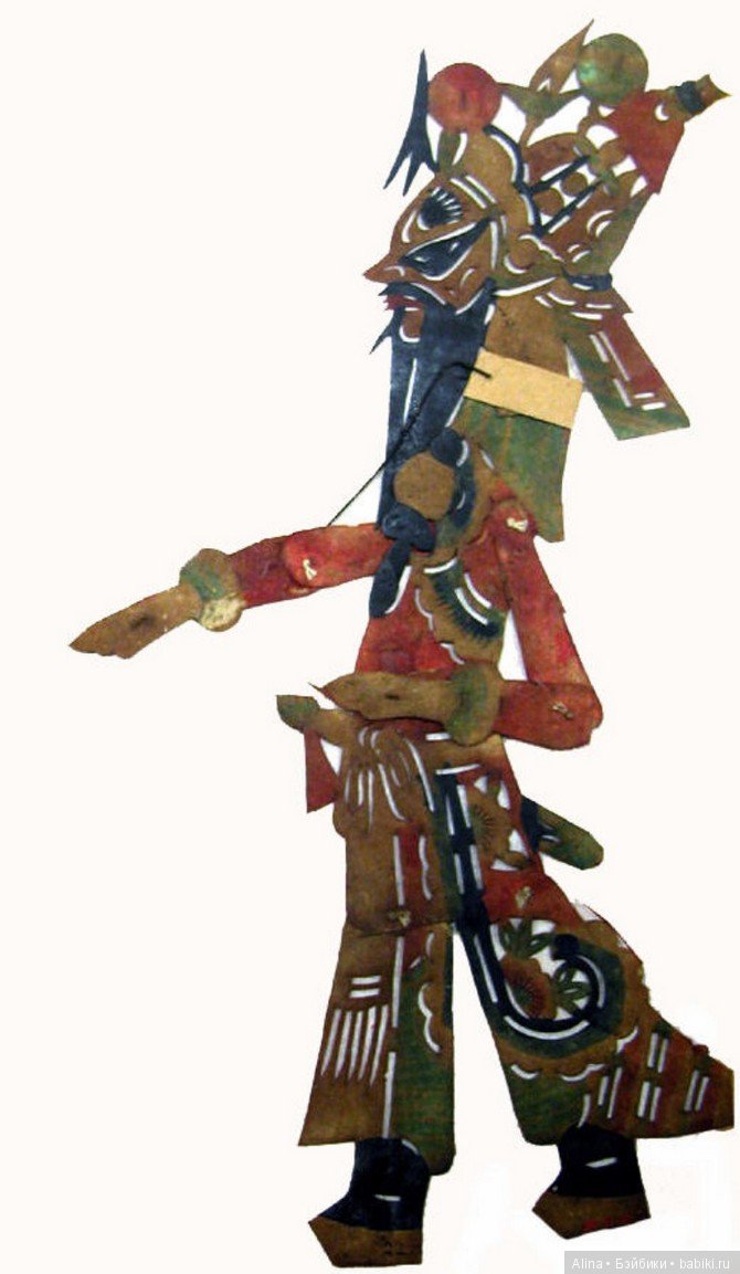 Марионетки китайского театра теней девятнадцатого века из собрания Метрополитен-музея (фото 8)