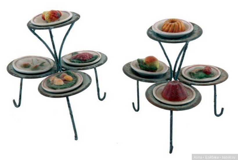 Антикварная кукольная миниатюра. Еда (фото 3)