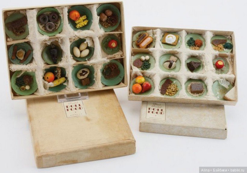 Антикварная кукольная миниатюра. Еда (фото 2)