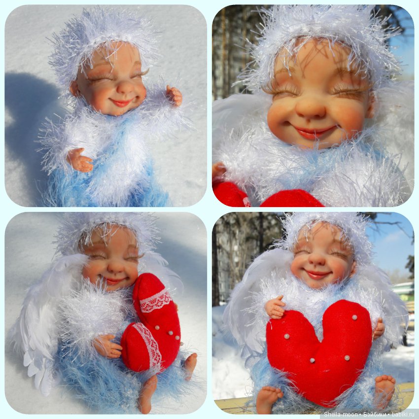 Пара новеньких малышей. Авторские куклы Егоровой Елены