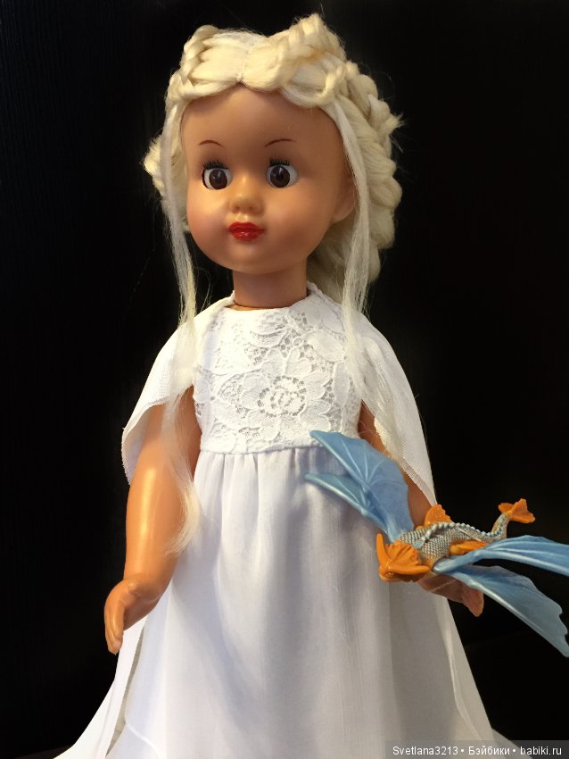 Кукла после реставрации — Реставрация и преображение кукол: ремонт (фото 4)