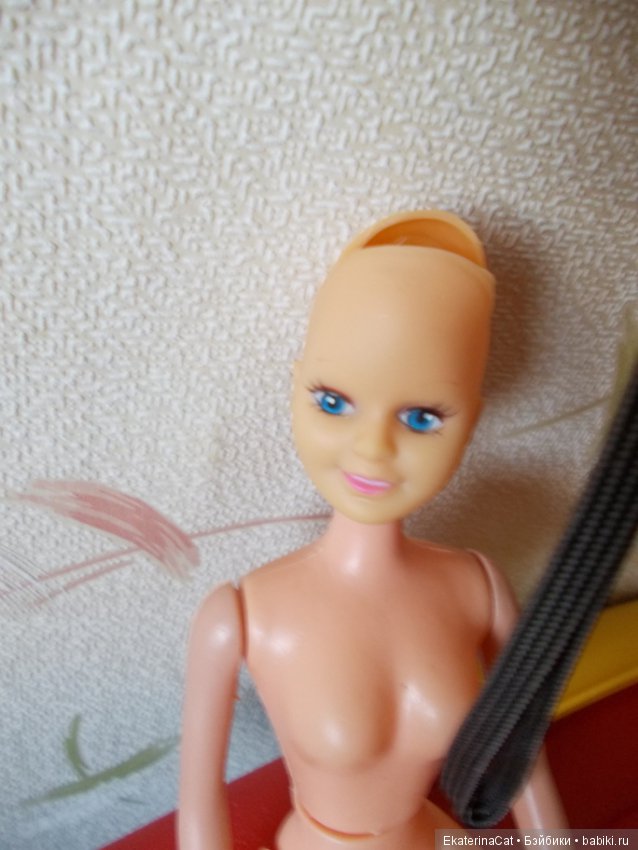 Мой первый опыт переделки или небольшой реставрации куклы (фото 2)