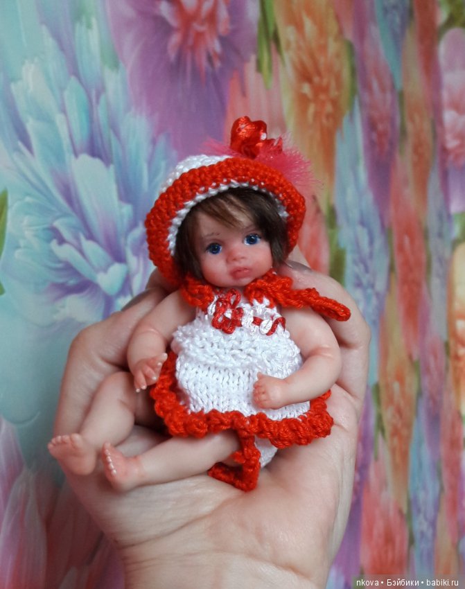 Авторские куклы 11 и 12 см в ожидании лета
