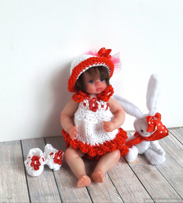 Авторские куклы 11 и 12 см в ожидании лета