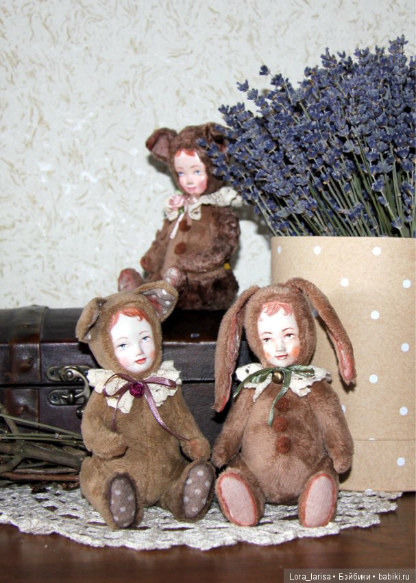 Мои доллечки — Авторские куклы Тедди
