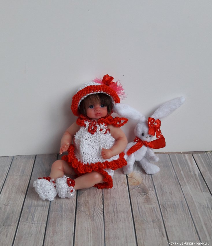 Авторские куклы 11 и 12 см в ожидании лета