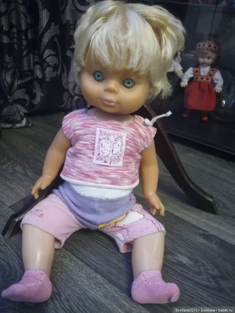 Кукла ГДР после реставрации (фото 4)