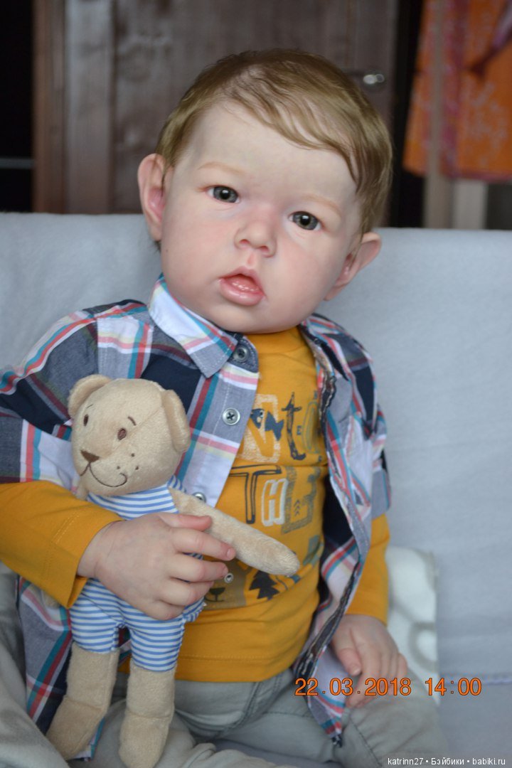 Кукла реборн Коленька, молд Liam. Автор Ekaterina Abbyasova babies