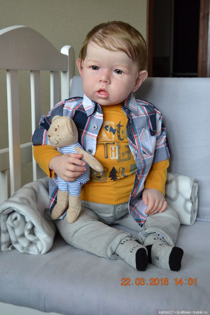 Кукла реборн Коленька, молд Liam. Автор Ekaterina Abbyasova babies