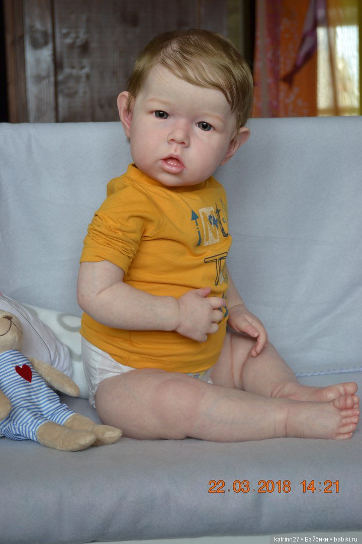 Кукла реборн Коленька, молд Liam. Автор Ekaterina Abbyasova babies