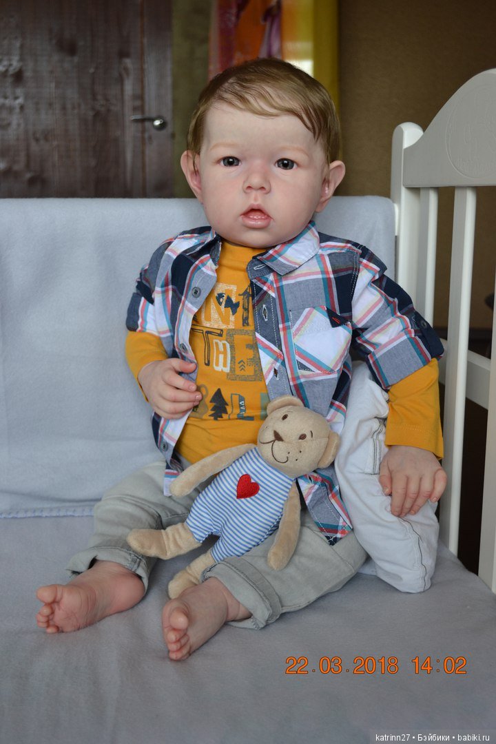 Кукла реборн Коленька, молд Liam. Автор Ekaterina Abbyasova babies
