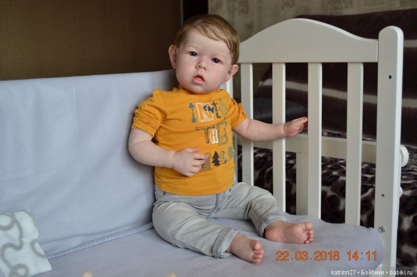 Кукла реборн Коленька, молд Liam. Автор Ekaterina Abbyasova babies