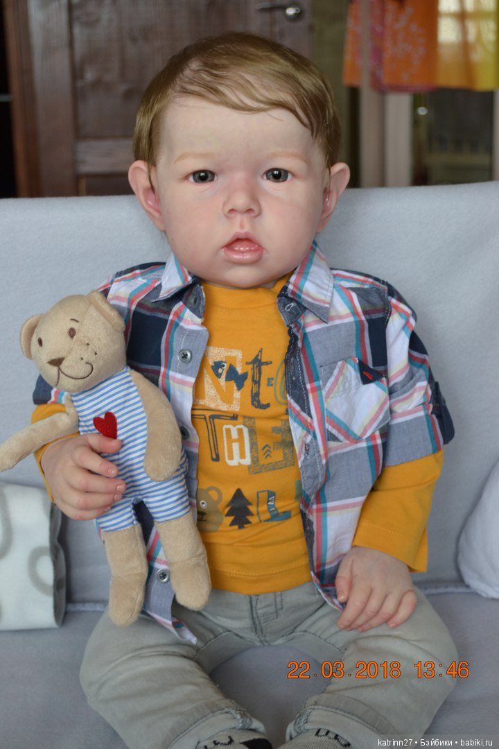 Кукла реборн Коленька, молд Liam. Автор Ekaterina Abbyasova babies (фото 5)